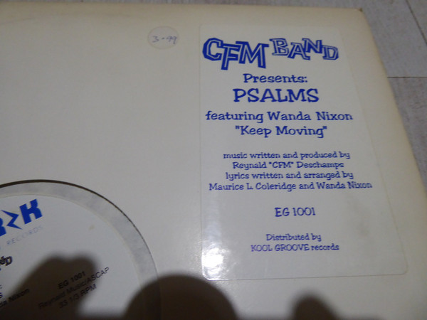 C.F.M. Band Presents Psalms Featuring Wanda Nixon - Keep Moving | Electrik Groove Records (EG 1001) - 2