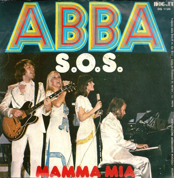 ABBA - S.O.S. / Mamma Mia | Dig-It International Records (DG 1124) - 2
