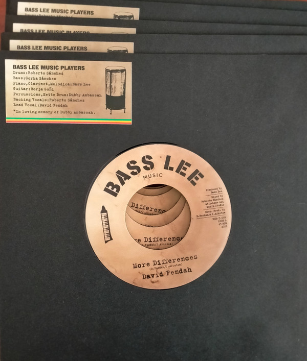 David Fendah , Bass Lee Music Players - More Differences / Dub Wise | Bass Lee Music (BLM-7-001) - 3 David Fendah , Bass Lee Music Players - More Differences / Dub Wise | Bass Lee Music (BLM-7-001) - 3