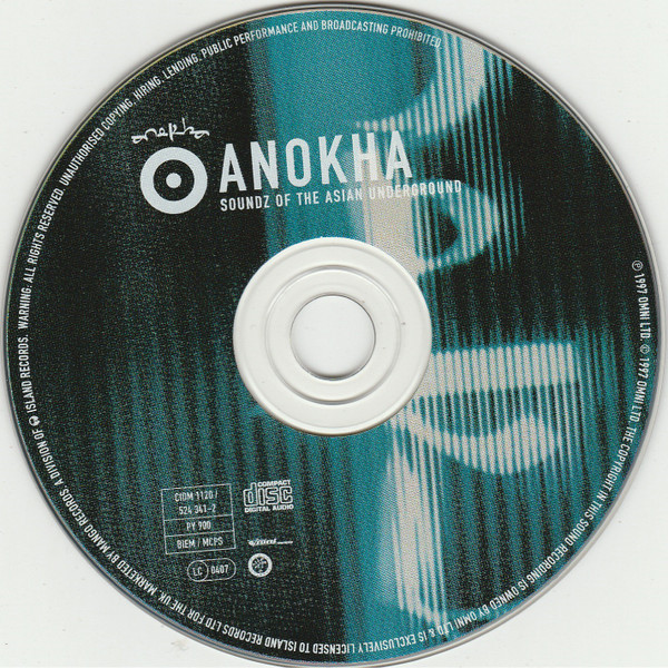 Talvin Singh - Anokha (Soundz Of The Asian Underground) | Mango (CIDM 1120) - 3