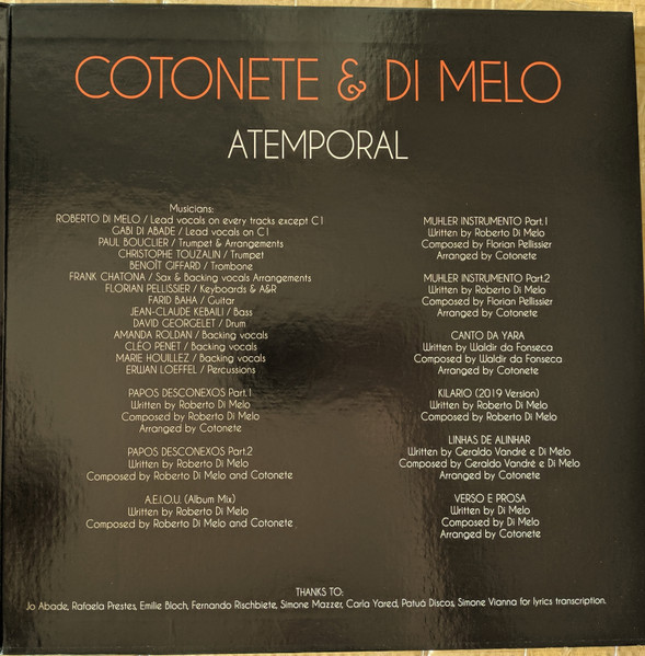 Cotonete & Di Melo - Atemporal | Favorite Recordings (FVR148LP) - 3 Cotonete & Di Melo - Atemporal | Favorite Recordings (FVR148LP) - 3