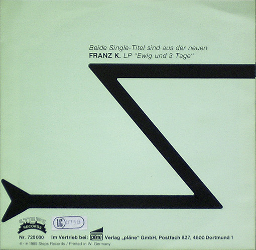 Franz K. - Vulkan Unterm Eis | STEPS Records (720 000) - 2