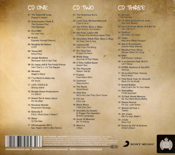 Various - Anthems Hip-Hop II | Ministry Of Sound (MOSCD276) - 2