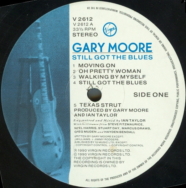 Gary Moore - Still Got The Blues | Virgin (V 2612) - 3