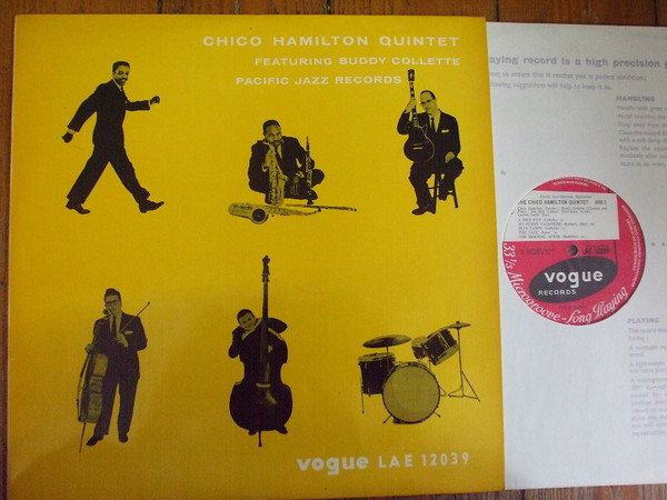 The Chico Hamilton Quintet , Featuring Buddy Collette - Chico Hamilton Quintet | Vogue Records (LAE 12039) - 2
