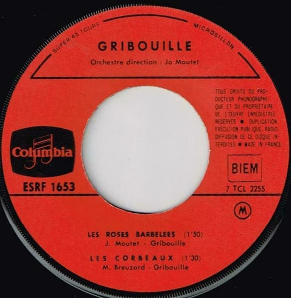 Gribouille - Les Corbeaux | Columbia (ESRF 1653) - 3 Gribouille - Les Corbeaux | Columbia (ESRF 1653) - 3