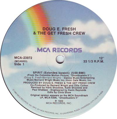 Doug E. Fresh And The Get Fresh Crew - Spirit | MCA Records (MCA-23972) - 3 Doug E. Fresh And The Get Fresh Crew - Spirit | MCA Records (MCA-23972) - 3