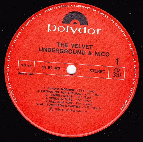 The Velvet Underground - The Velvet Underground & Nico | Polydor (23 91 323) - 3