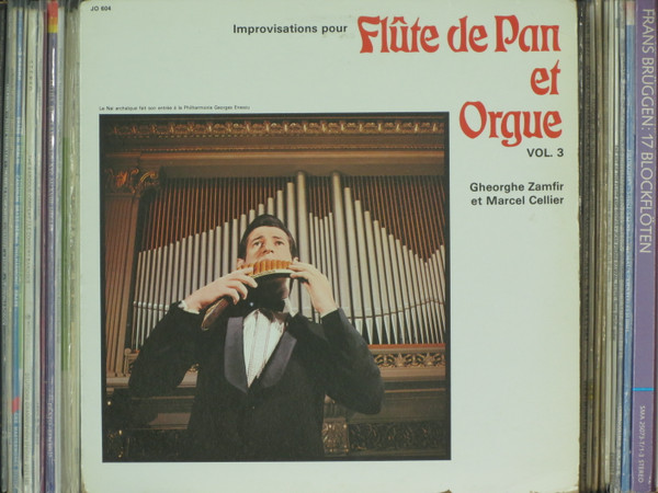 Gheorghe Zamfir , Marcel Cellier - Flûte De Pan Et Orgue Vol. 3 | Sefel Records (JO 604) - main Gheorghe Zamfir , Marcel Cellier - Flûte De Pan Et Orgue Vol. 3 | Sefel Records (JO 604) - main