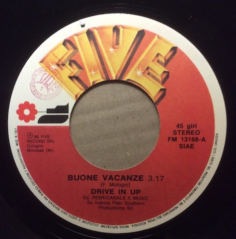 Drive In Up - Buone Vacanze | Five (FM 13168) - 3