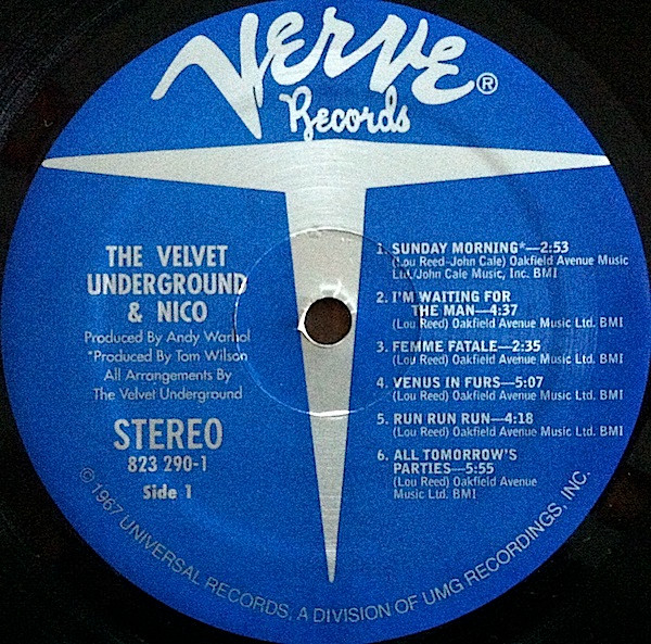 The Velvet Underground & Nico - The Velvet Underground & Nico | Verve Records (823 290-1) - 3 The Velvet Underground & Nico - The Velvet Underground & Nico | Verve Records (823 290-1) - 3