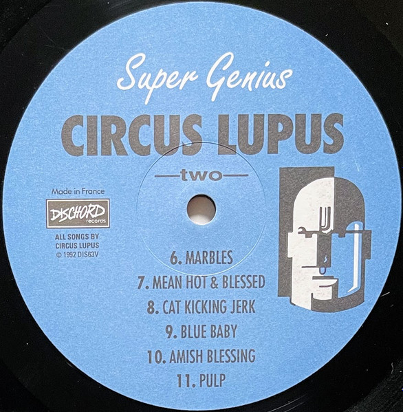 Circus Lupus - Super Genius | Dischord Records (DIS63V) - 4