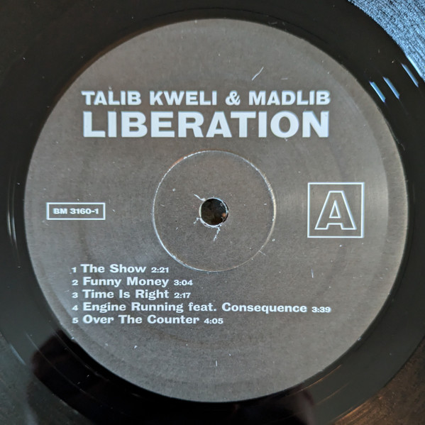 Talib Kweli + Madlib - Liberation | Blacksmith Music (BM 3160-1) - 3 Talib Kweli + Madlib - Liberation | Blacksmith Music (BM 3160-1) - 3