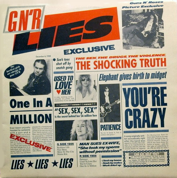Guns N' Roses - G N' R Lies | Geffen Records (GEF 24198)