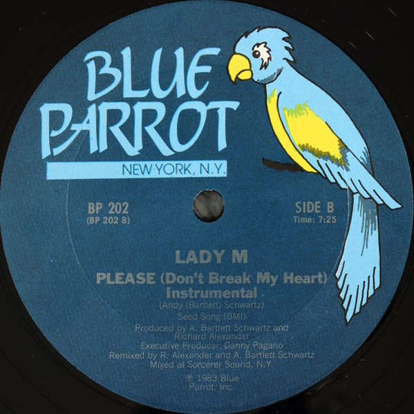 Lady M - Please (Don't Break My Heart) | Blue Parrot Records (BP 202) - 2 Lady M - Please (Don't Break My Heart) | Blue Parrot Records (BP 202) - 2