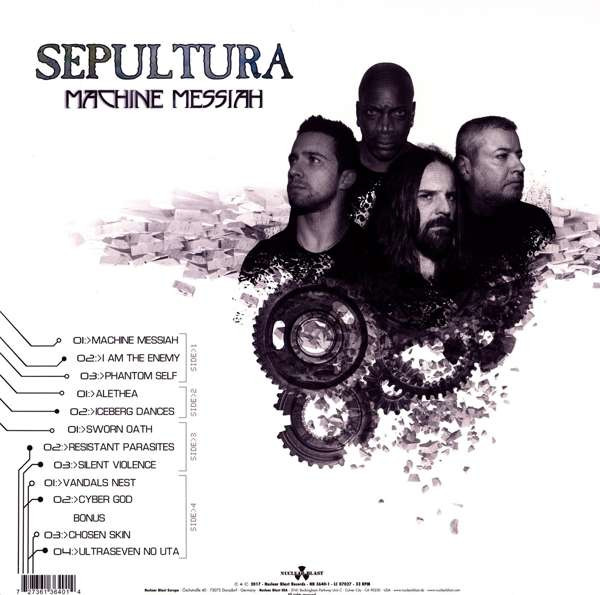 Sepultura - Machine Messiah | Nuclear Blast (NB 3640-1) - 2