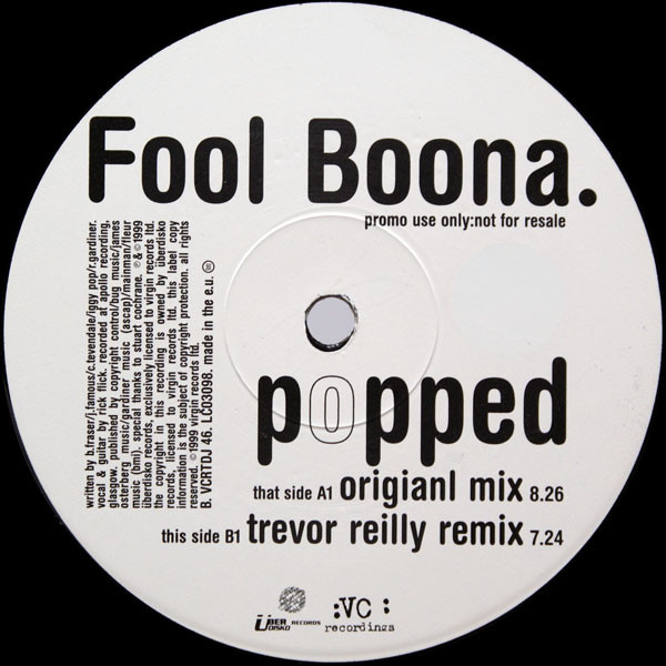 Fool Boona - Popped | VC Recordings (VCRTDJ 46) - 4 Fool Boona - Popped | VC Recordings (VCRTDJ 46) - 4