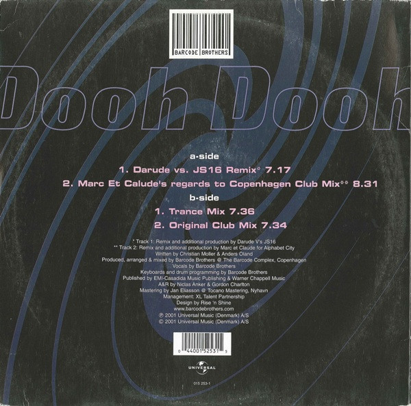 Barcode Brothers - Dooh Dooh | Universal (015 253-1) - 2 Barcode Brothers - Dooh Dooh | Universal (015 253-1) - 2