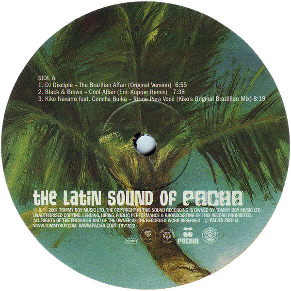 Various - The Latin Sound Of Pacha | Tommy Boy (TBV 1522) - 3