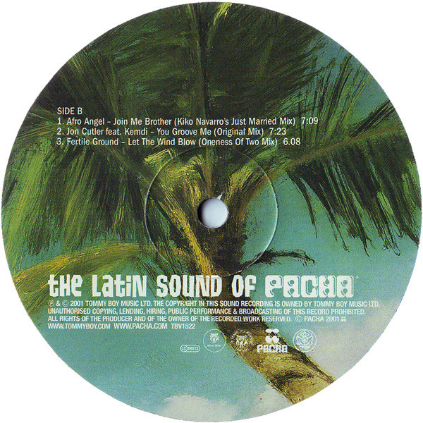 Various - The Latin Sound Of Pacha | Tommy Boy (TBV 1522) - 4