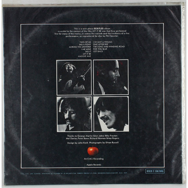 The Beatles - Let It Be | Apple Records (SBTL 1013) - 2 The Beatles - Let It Be | Apple Records (SBTL 1013) - 2