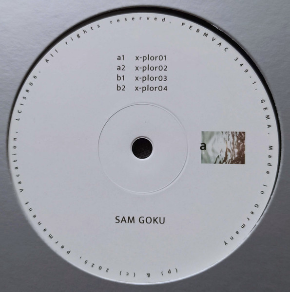 Sam Goku - Explorations | Permanent Vacation (PERMVAC 349-1)