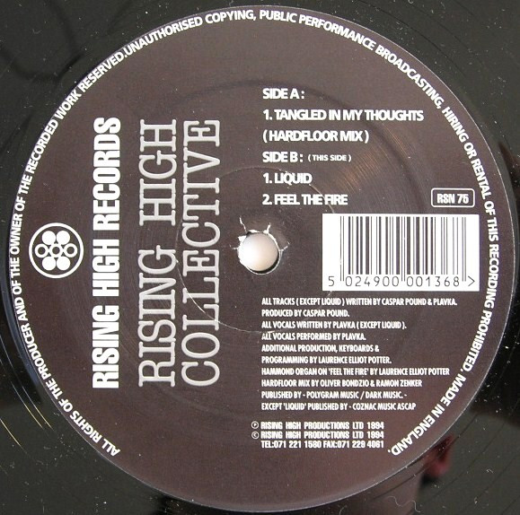 Rising High Collective - Liquid Thoughts | Rising High Records (RSN 75) - 4