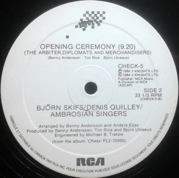 Björn Skifs - The Arbiter (Extended Version) (12") [Vinyl] | RCA (CHECK-5) - 4