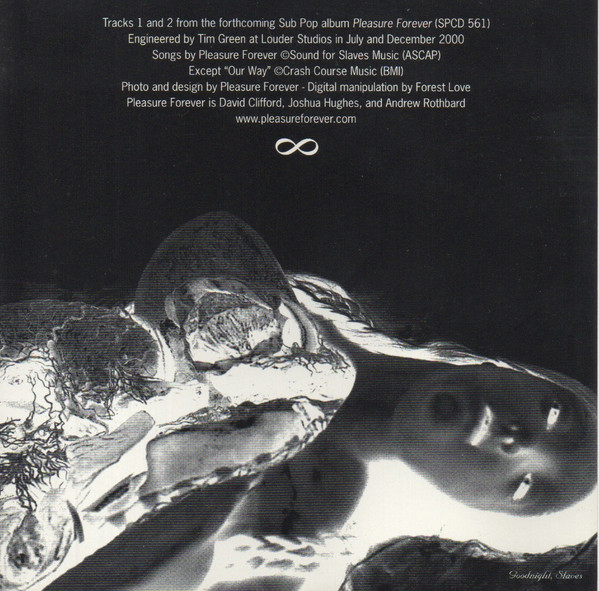 Pleasure Forever - Goodnight | Sub Pop (SPCD 564) - 4