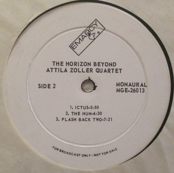 Attila Zoller Quartet - The Horizon Beyond | Emarcy (MGE 26013) - 4