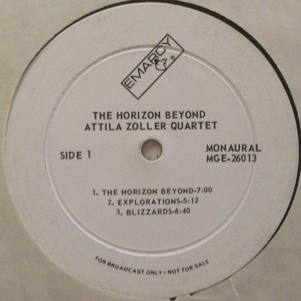 Attila Zoller Quartet - The Horizon Beyond | Emarcy (MGE 26013) - 3