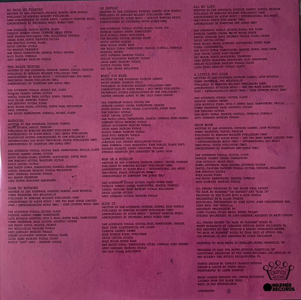 The Black Keys - No Rain, No Flowers | Warner Records (093624832904) - 2 The Black Keys - No Rain, No Flowers | Warner Records (093624832904) - 2