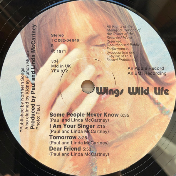 Wings - Wild Life | Apple Records (1 C062-04 946) - 4 Wings - Wild Life | Apple Records (1 C062-04 946) - 4