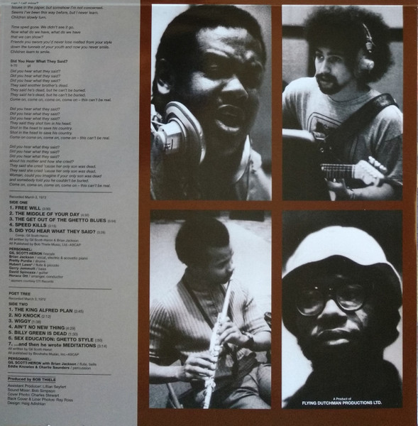 Gil Scott-Heron - Free Will | BGP Records (HIQLP 023) - 3 Gil Scott-Heron - Free Will | BGP Records (HIQLP 023) - 3