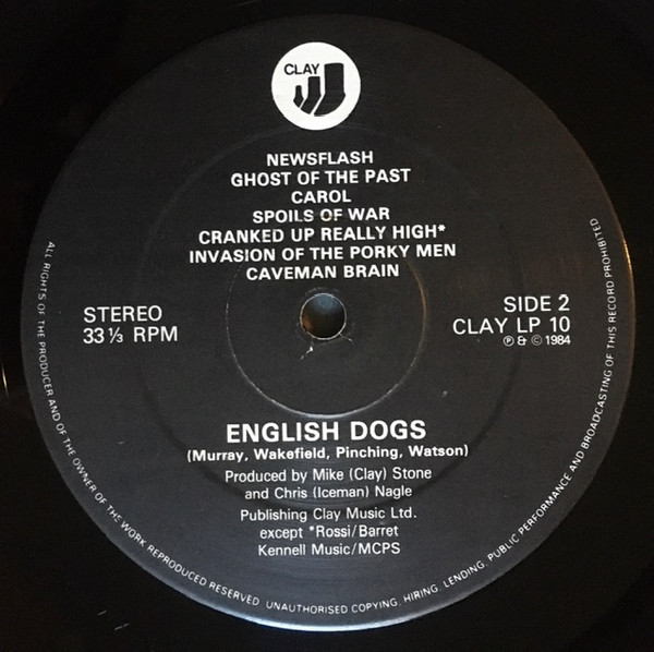 English Dogs - Invasion Of The Porky Men | Clay Records (CLAY LP 10) - 4 English Dogs - Invasion Of The Porky Men | Clay Records (CLAY LP 10) - 4