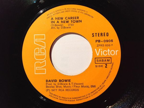 David Bowie - Sound And Vision | RCA Victor (PB 0905) - 3
