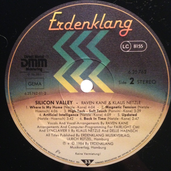 Raven Kane & Klaus Netzle - Silicon Valley | Erdenklang (6.25762) - 3