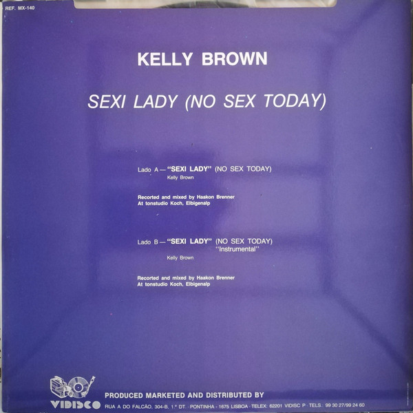 Kelly Brown - Sexi Lady | Vidisco (MX 140) - 2 Kelly Brown - Sexi Lady | Vidisco (MX 140) - 2