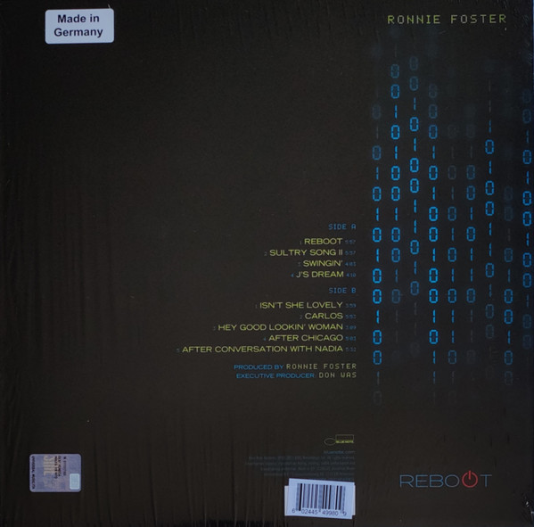 Ronnie Foster - Reboot | Blue Note (00602445499854) - 2