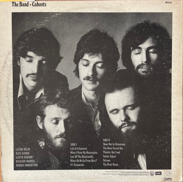The Band - Cahoots | Capitol Records (SMAS 651) - 2