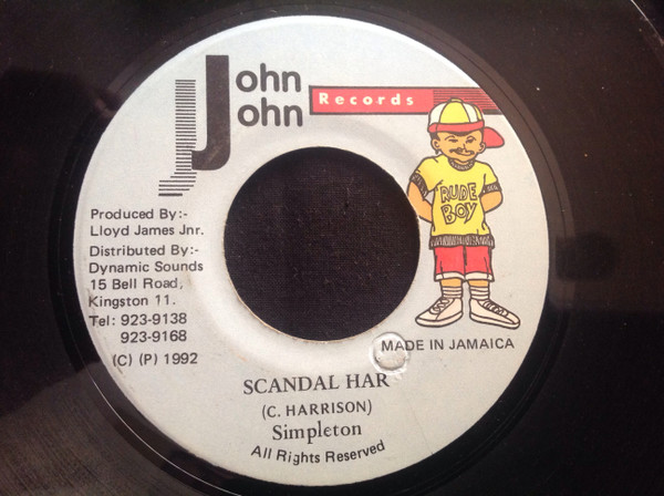 Simpleton - Scandal Har | John John Records (none)