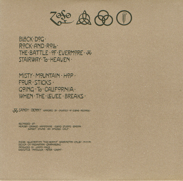 Led Zeppelin - Untitled | Atlantic (7567 82638 5) - 3 Led Zeppelin - Untitled | Atlantic (7567 82638 5) - 3