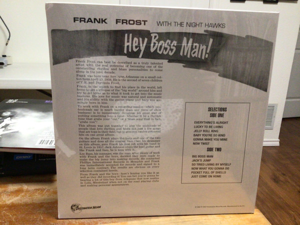 Frank Frost With The Nighthawks - Hey Boss Man! | Destination Moon (DMOO051) - 2