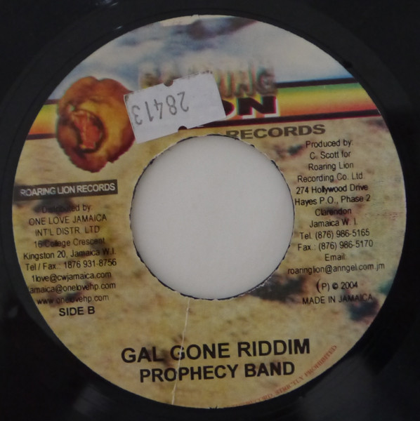 Capleton / Prophecy Band - Joy For All / Gal Gone Riddim | Roaring Lion Records (none) - 2