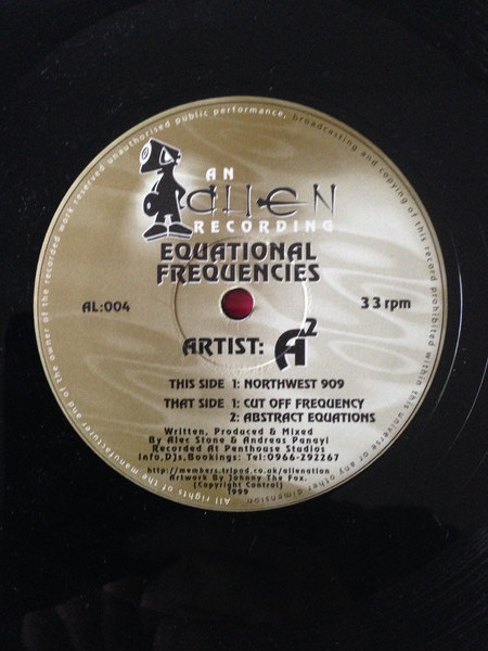 A² - Equational Frequencies | An Alien Recordings (AL:004) - main