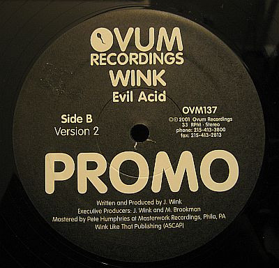 Josh Wink - Evil Acid | Ovum Recordings (OVM137)