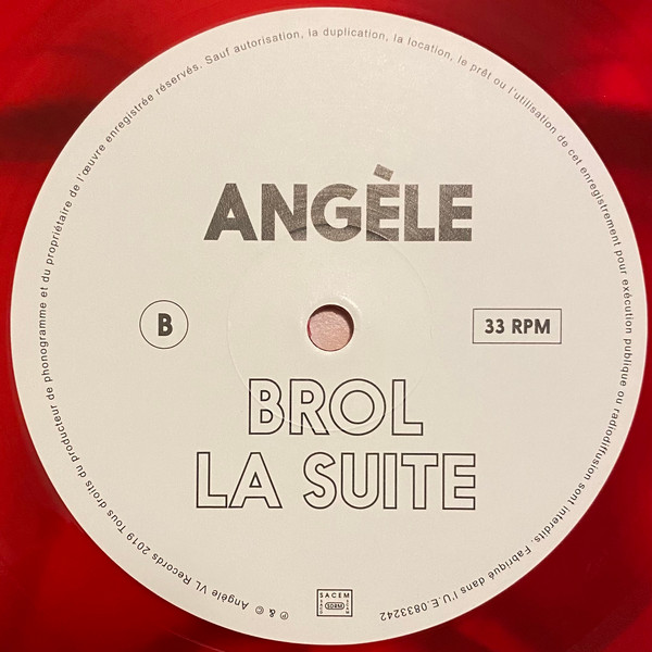 Angèle - Brol La Suite | Angèle VL Records (0833245) - 4 Angèle - Brol La Suite | Angèle VL Records (0833245) - 4