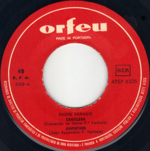 Francisco Fanhais - Cantilena | Orfeu (ATEP 6325) - 3