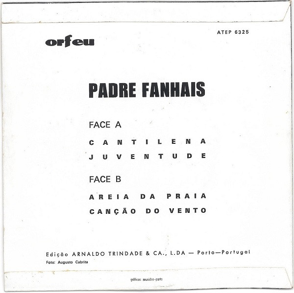 Francisco Fanhais - Cantilena | Orfeu (ATEP 6325) - 2