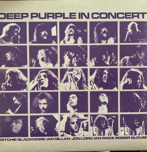 Deep Purple - In Concert | Harvest (3C 154-64 156/7)